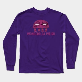 Wonderflea Weird Frog Mann Pink Long Sleeve T-Shirt